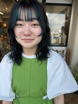 フィルム(FiLMs) バングカラー/エメラルドグリーン