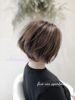 ファイブボックスヘアー 広島(five vox hair)&nbsp;エイジングケアカラー　大人ボブ