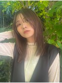 大人可愛い20代30代40代 無造作レイヤーミディアム