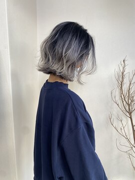 スイ(suii.) 白髪ぼかしグラデーションカラー