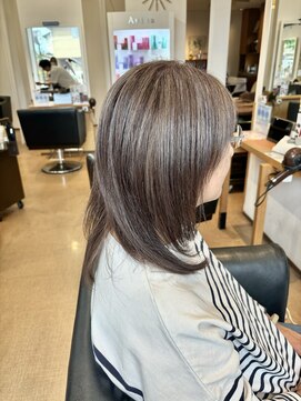 リシェールグリーン 越谷花田店(RICHAIR GREEN) カール/セミディ/シアーカラー/姫カット/北越谷