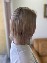 エルフゥ(Elle fou)&nbsp;ボブ　ミルクティーベージュ