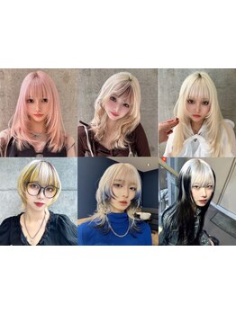 主役級カラーはもちろん個性派カラーも◎季節を問わず好きなハイトーンを楽しもう！【原宿/ブリーチ】