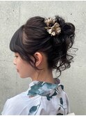 夏の浴衣ヘアアレンジ