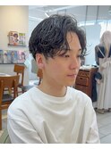 横浜★韓国風のナチュラルカールカルマパーマ