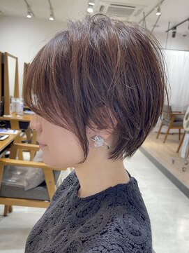 ネイロ 錦糸町(NeiRo) ●前下がりショートボブハンサムショートカットカラーパーマケア