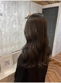 髪質改善*ロングレイヤーグレーベージュ*美髪【Zina船橋】