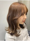 【Miyuki】透明感ミルクティーベージュ