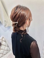 三つ編みシニヨン
