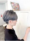 メンズ  シルバーグレージュ