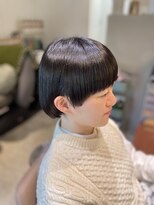 ギュルン(gronn)&nbsp;gronn コロンとかわいい　ワイドバングボブ