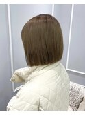 切りっぱなしボブ