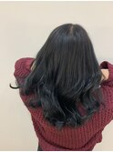 コテ巻き風パーマ