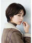 30代40代50代大人ハンサムショート髪質改善根元パーマ白髪染め
