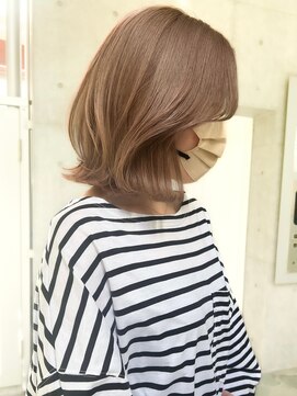 ゴカン バイ ジル ブラン 名古屋(Gokan by JIL BLAN) ハイライトバレイヤージュダブルカラーショートカット30代40代