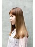 コスメストレート＋カット＋リタッチカラー＋トリートメント￥27300→￥21840