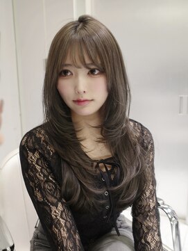 レディアル 渋谷(REDEAL) 韓国ヘア/ブリーチ/暖色カラー/ワンホン【レイヤー/渋谷】