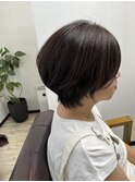 大人ショートボブ