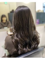 ルルディ バイ アフロディーテ銀座(luludi by APHRODITE) くびれヘア/アプリコットオレンジ/ハイライト/縮毛矯正/銀座