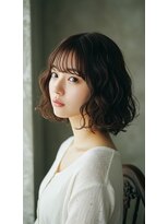 コトナ 越谷店 40代50代60代/トップふんわりパーマ/ボブ