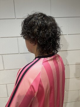 アルゴ 茅ヶ崎(ARUGO) サーフカールメンズカット/フェザーパーマ/ブルーブラック