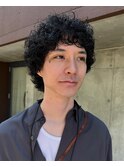 海外風ハードパーママッシュパーマくるくるパーマプードルパーマ