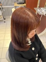 ゴッド ヘアーアンドメイク 高崎西口店(GOD Hair & Make)&nbsp;オレンジブラウン