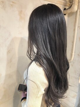 フリック 堺東店(FLICK) アッシュグレー/ロング/イルミナカラー/堺東