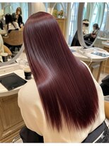 ロンド ロビン 栄(Lond robin) ちゅん ブリーチなしダブルカラー/髪質改善/艶カラー