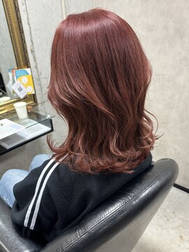 ルノン(LUNON) 暗めカラーグランマッシュデザインカラーフェイスフレーミング