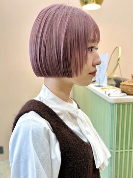 イギー(igggy) ◎ピンクラベンダー/ミニボブ