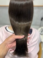 レンジヘアー(lange hair)&nbsp;オリーブカラー【鈴鹿/髪質改善/暗髪/ブリーチなし】