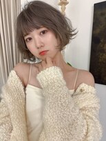 ソジ(soji) ふわっとミルクティーベージュ