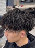 縦落ちツイストスパイラルラウンドマッシュ