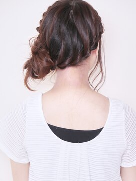 美容室ソラ 小岩店(sora) ☆☆ゆる編み込みのサイドアップスタイル☆☆【小岩】