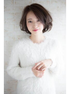 アプローズヘアー 西院店(Applause hair...) フェアリーなとろみデジタルパーマボブ