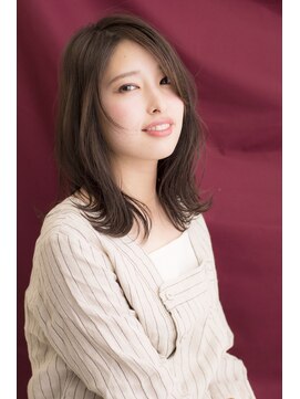 ハナブサ 藤江店(HANABUSA) 伸ばしかけ大人可愛いセミディ