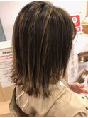 切りっぱなし×ハイライト