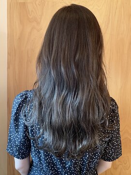 エイトウラワ 浦和店(EIGHT urawa) 【EIGHT浦和】とろみカラー_グレージュ_ハイライト　工藤