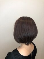 アンソメット 上津店(UN SOMMET)&nbsp;大人可愛いピンクベージュ　ボブ