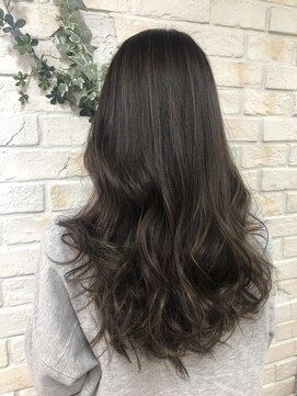 ミックリンクバイリッシュ(mic link by Riche) ハイライト、アッシュグレー♪