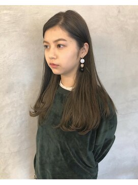 コミレ(COMILE) インナーロング アッシュブラウン