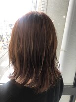 ヘアーアンドメイク ルシア 梅田茶屋町店(hair and make lucia) オレンジモカベージュ