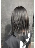 グレーパールハイライト