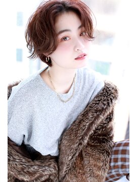 クラウドゼロ(Cloud zero) ピンクベージュハンサムショート【Cirrus by Cloud zero】