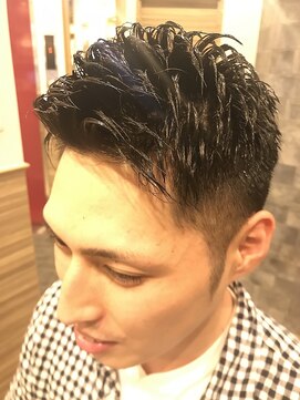 銀座マツナガ 浅草店 刈り上げソフトツーブロック大人カッコイイ30代40代