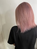 リジョイスヘア(REJOICE hair) 【REJOICE hair】ペールピンク!ホワイトミックス