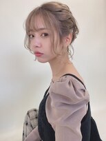 シェルター バイ トウキョウ(Shelter by TOKYO)&nbsp;#後れ毛#透け感ミディアムアレンジ