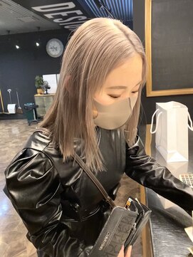 グランツ ヘアーデザイン(GLANZ HAIR DESIGN) White graige