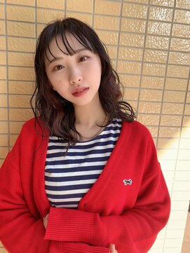 メルシー トータル ブランディング サロン(merci TOTAL BRANDING SALON) イヤリングカラー/ピンクベージュ/大人女子/ミディアム/横浜MeL